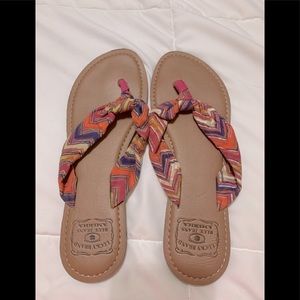 Lucky Brand Flip Flops- Like New!